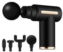 Massage Gun, Muscle Massage Gun with 7 Heads and 3500RPM, 6 Speeds Anti Slip Electric Handheld Massagers,Massage Gun Deep Tissue for Body Relax (Dark Grey)