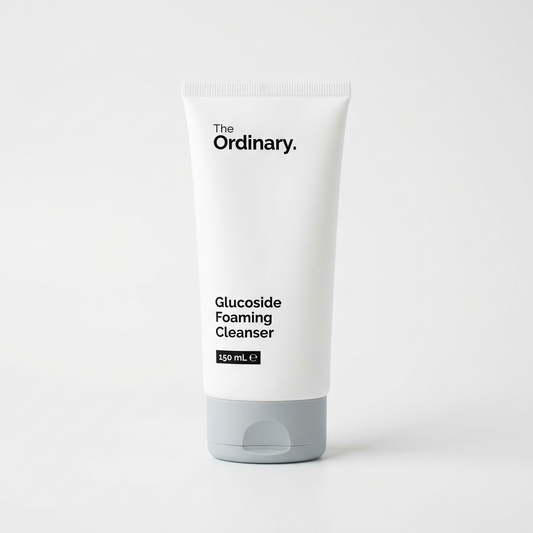AI-generated mockup of The Ordinary Glucoside Foaming Cleanser 150 ml